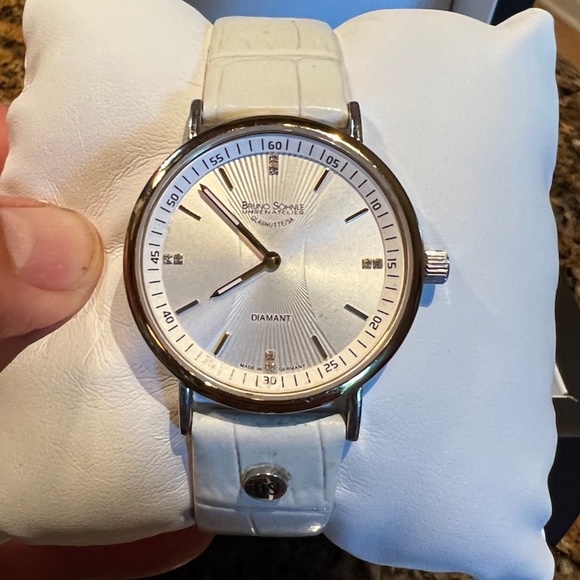 Bruno Söhnle German Watch Flamur with Diamonds - Picture 1 of 9